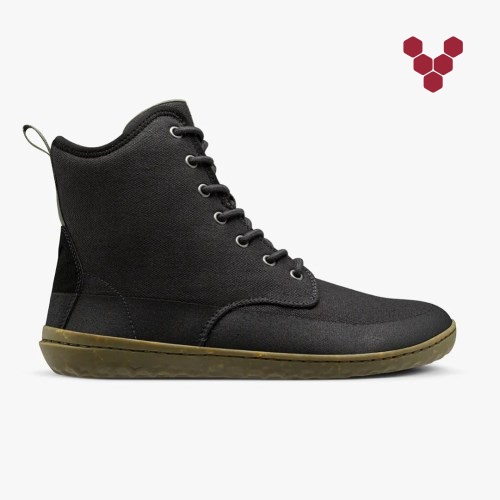 Vivobarefoot Scott III ECO Svart Arbeidsstøvler Herre [1-KWRV]